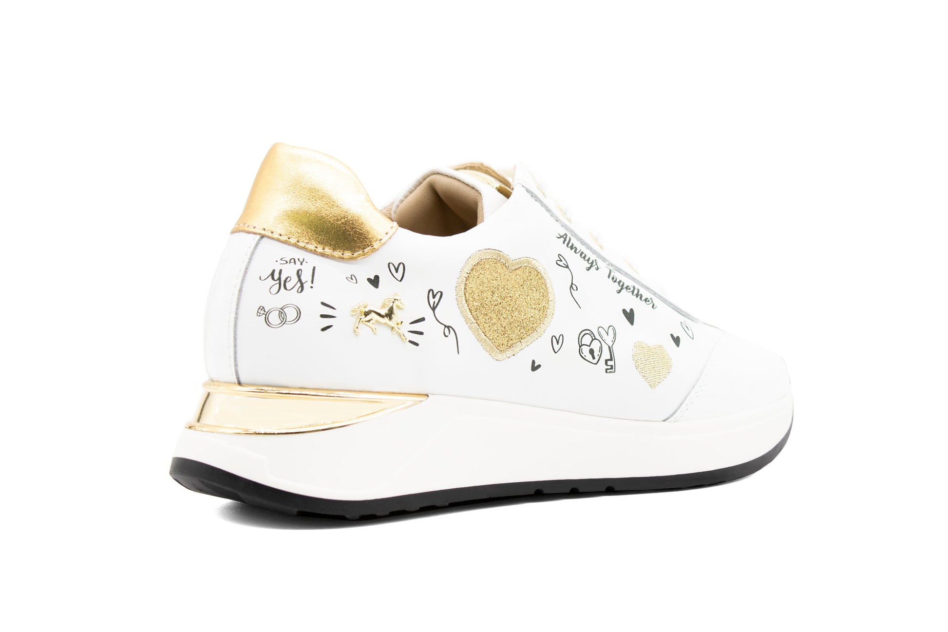 #color_ Gold | Cavalinho Always Together Sneaker - Gold - 48010088.16_3__50