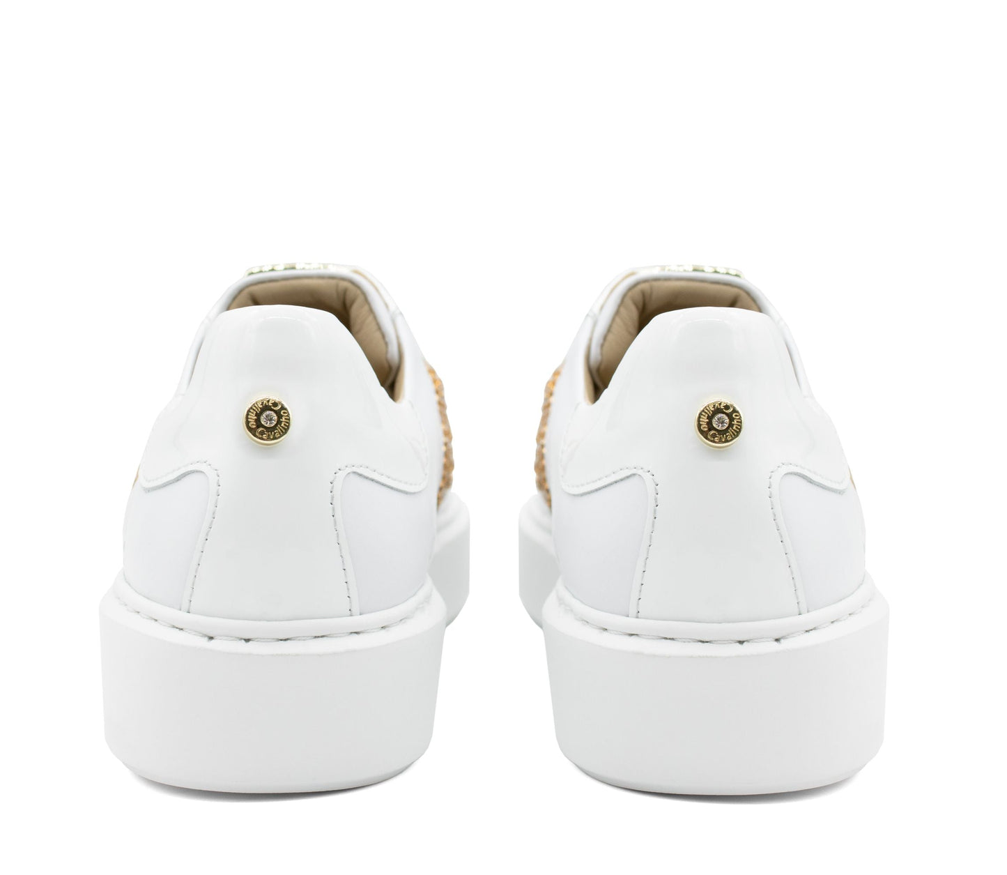 #color_ White | Cavalinho Gold Sneakers - White - 48010097.06_6