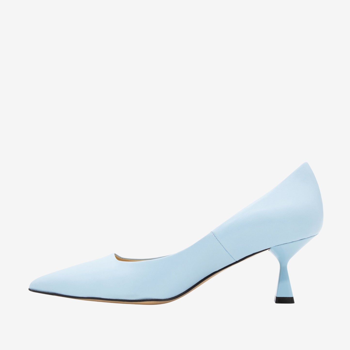 Be Loved Low Heel Light Blue Pump - Size 40 EU