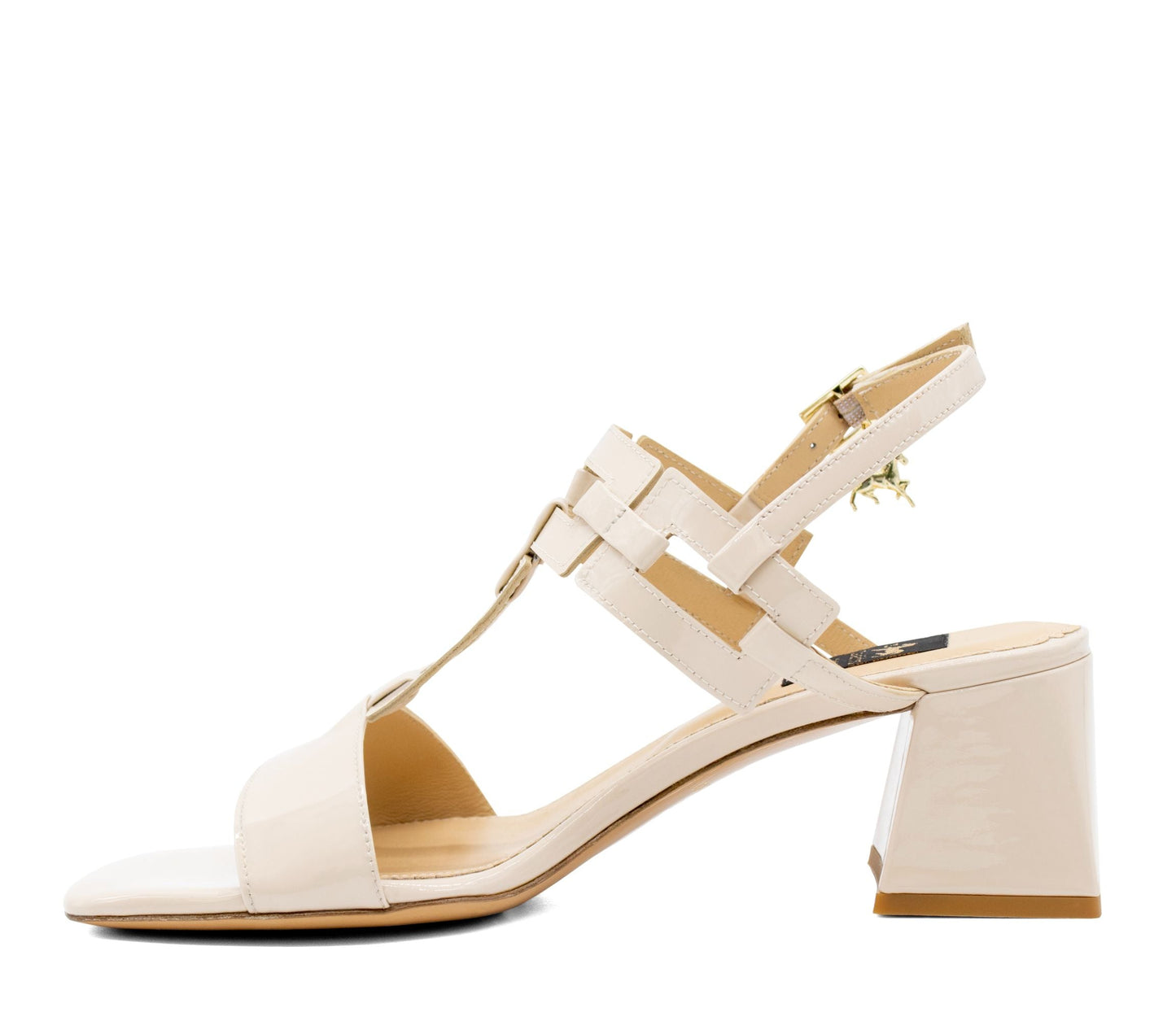 #color_ Beige | Cavalinho Jour Block Heel Sandal - Beige - 48100601.05_4