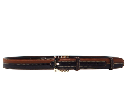 #color_ Brown Gold | Cavalinho Two-Tone Belt - Brown Gold - 58010705.20_1